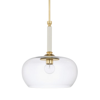 Dorsey One Light Pendant in Whisper White (65|325811WP-438)