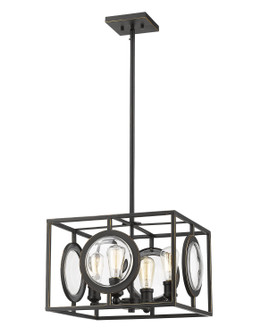 Port Four Light Pendant in Olde Bronze (224|448-16OB)
