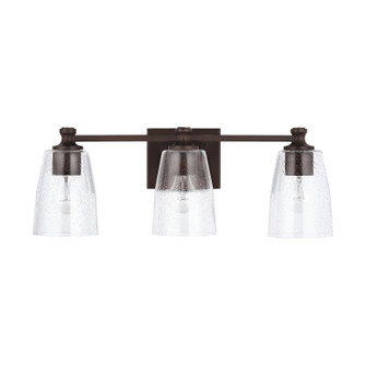 Myles Three Light Vanity in Bronze (65|140931BZ-506)