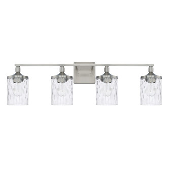 Colton Four Light Vanity in Brushed Nickel (65|128841BN-451)