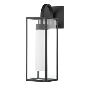 Pax One Light Outdoor Wall Sconce in Textured Black (67|B6913-TBK)