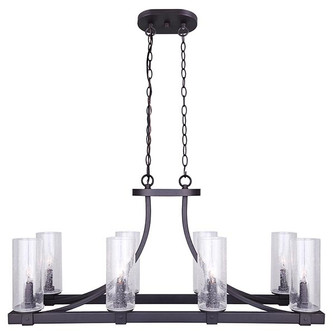 Nash Eight Light Chandelier in Oil Rubbed Bronze (387|ICH633A08ORB)
