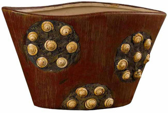 Roseville Vase in Mahogany (225|TA-777XS)
