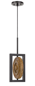 Fano LED Mini Pendant in Pine (225|FX-3753-16)