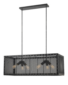 EVANSTON Six Light Chandelier in Iron (225|FX-3625-6)