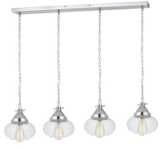 Maywood Four Light Pendant in Chrome (225|FX-3624-4P)