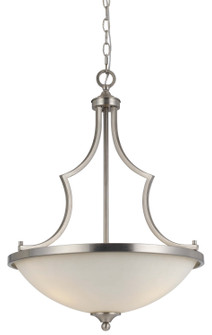 Barrie Three Light Pendant in Brushed Steel (225|FX-3531/1P)