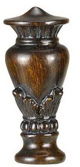 Finial Finial in Medium wood (225|FA-5001B)