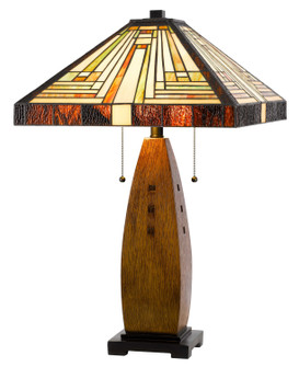 Tiffany Two Light Table Lamp in Tiffany (225|BO-3013TB)