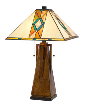 Tiffany Two Light Table Lamp in Tiffany (225|BO-3011TB)