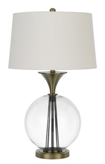 Moxee One Light Table Lamp in Glass/Antique Brass (225|BO-2990TB)