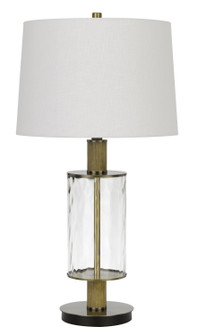 Morrilton One Light Table Lamp in Glass/Light Oak (225|BO-2988TB)