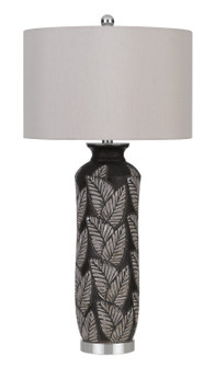 Shiloh One Light Table Lamp in Black/Silver (225|BO-2913TB)