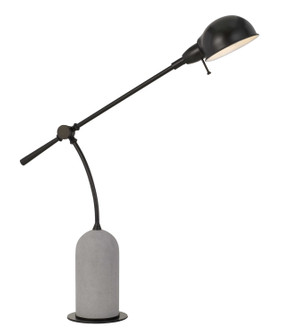 Johnstone One Light Desk Lamp in Black/Cement (225|BO-2890DK)