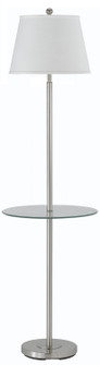 Andros One Light Floor Lamp in Brushed Steel (225|BO-2077GT-BS)
