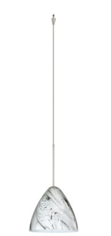 Mia One Light Pendant in Satin Nickel (74|XP-1779MG-SN)