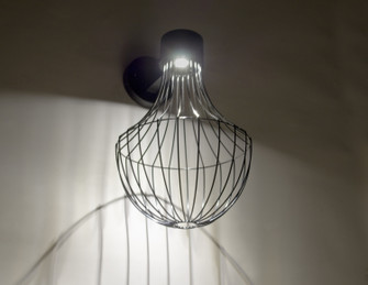Sultana Wall Sconce in Black (74|SULTANA-F-WALL-LED-BK)