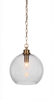 Kimbro One Light Pendant in New Age Brass (200|91-NAB-4372)
