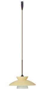 Trilo One Light Pendant in Bronze (74|RXP-271897-BR)