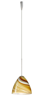 Mia One Light Pendant in Satin Nickel (74|RXP-1779HN-SN)