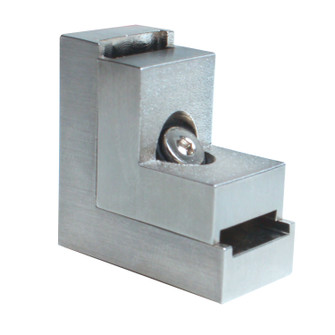 Rail Connector in Satin Nickel (74|R12-LCONN-SN)