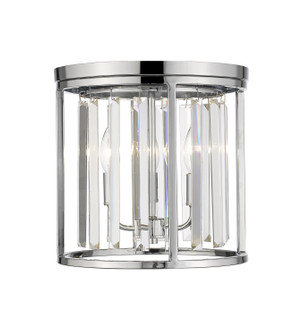 Monarch Three Light Flush Mount in Chrome (224|439F12-CH)