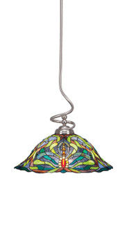 Capri One Light Pendant in Brushed Nickel (200|900-BN-990)