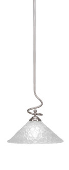 Capri One Light Pendant in Brushed Nickel (200|900-BN-411)