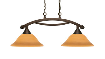 Bow Two Light Island Bar in Bronze (200|872-BRZ-624)