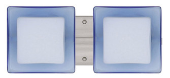 Alex Two Light Wall Sconce in Satin Nickel (74|2WS-773592-SN)