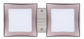 Alex Two Light Wall Sconce in Satin Nickel (74|2WS-773591-SN)