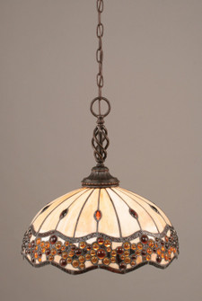 Eleganté One Light Pendant in Dark Granite (200|82-DG-997)