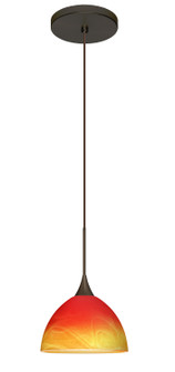 Brella One Light Pendant in Bronze (74|1XT-4679SL-LED-BR)