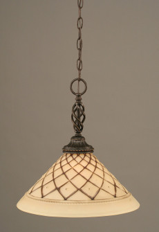 Eleganté One Light Pendant in Dark Granite (200|82-DG-718)