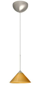 Kona One Light Pendant in Satin Nickel (74|1XC-282490-LED-SN)