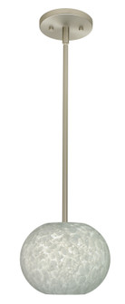 Luna One Light Pendant in Satin Nickel (74|1TT-477619-LED-SN)