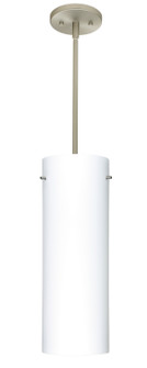 Tondo One Light Pendant in Satin Nickel (74|1TT-412807-LED-SN)
