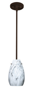 Pera One Light Pendant in Bronze (74|1TT-4126MG-LED-BR)