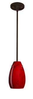 Pera One Light Pendant in Bronze (74|1TT-4126MA-LED-BR)