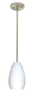 Pera One Light Pendant in Satin Nickel (74|1TT-412607-SN)