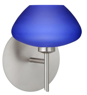 Peri One Light Wall Sconce in Satin Nickel (74|1SW-541087-SN)