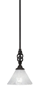 Eleganté One Light Mini Pendant in Dark Granite (200|80-DG-7195)