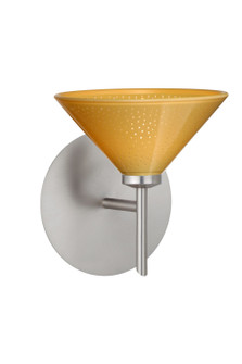 Kona One Light Wall Sconce in Satin Nickel (74|1SW-282490-SN)