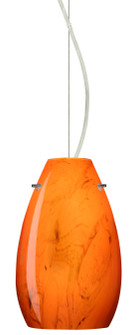 Pera One Light Pendant in Satin Nickel (74|1KX-4126HB-SN)
