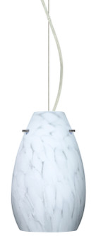 Pera One Light Pendant in Satin Nickel (74|1KX-412619-SN)