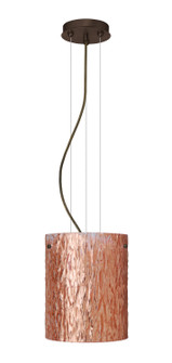 Tamburo One Light Pendant in Bronze (74|1KG-4006CS-BR)