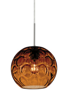 Bombay One Light Pendant in Satin Nickel (74|1JT-BOMYAM-EDIL-SN)