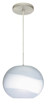 Luna One Light Pendant in Satin Nickel (74|1JT-477699-SN)