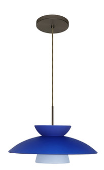 Trilo One Light Pendant in Bronze (74|1JT-451323-LED-BR)