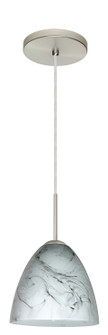 Vila One Light Pendant in Satin Nickel (74|1JT-4470MG-LED-SN)